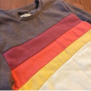 Marine Layer Multicolor Striped Sweatshirt